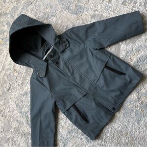 MANGO  Gray Hooded Jacket 3-4y